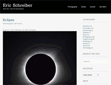 Tablet Screenshot of ericschreiber.com